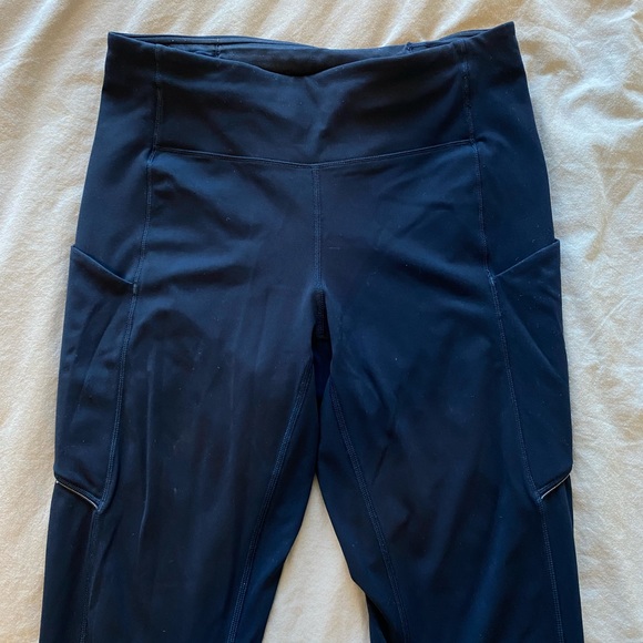 Navy Lululemon Leggings - Picture 3 of 4